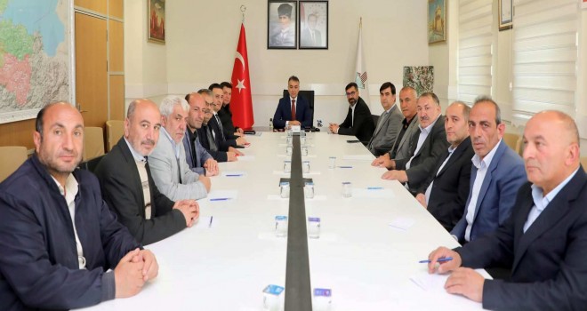 Bitlis’te Muhtarlar Toplantısı Yapıldı