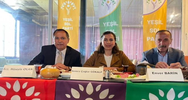 Yeşil Sol Parti Bitlis Milletvekili Adayları Basın Mensuplarıyla Buluştu