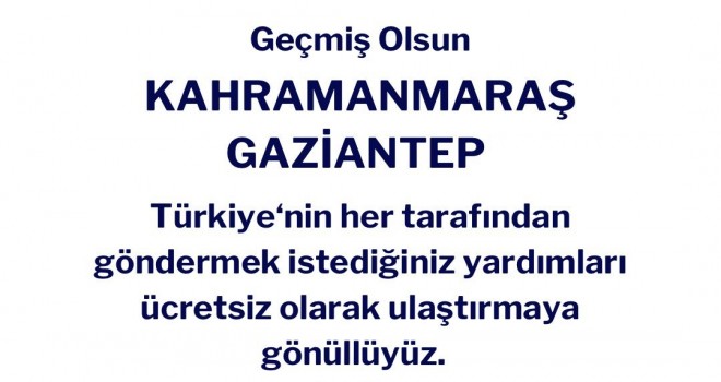 Best Van Tur Firması Yardım Kolilerini Ücretsiz Ulaştıracağını Duyurdu