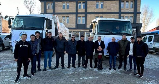 Günkırı’dan Deprem Bölgesine 2 Kamyon Yardım Malzemesi Gönderildi