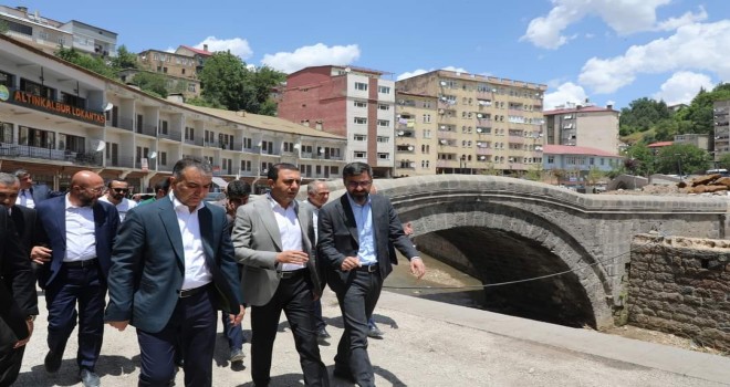 Bitlis'te Dere Üstü Islah Projesi ve Restorasyon Çalışmaları Devam Ediyor
