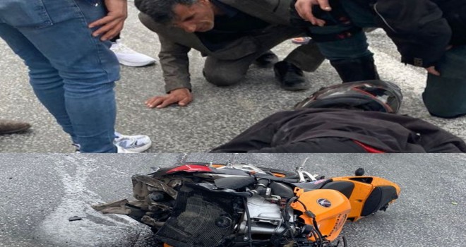 Adilcevaz’da Motosiklet Kazasında 2 Kişi Yaralandı