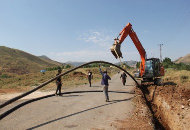 Bitlis Belediyesi Altyapı Çalışmalarına Devam Ediyor