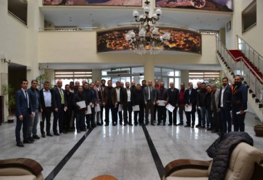 Bitlis’te 54 spor kulübüne teşekkür belgesi verildi