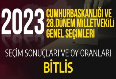 Resmi Olmayan Seçim Sonuçlarına Göre, Bitlis’in 3 Milletvekili Belli Oldu