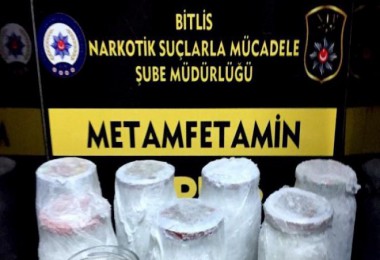 Bitlis'te 4 Kilo Uyuşturucu Madde Ele Geçirildi