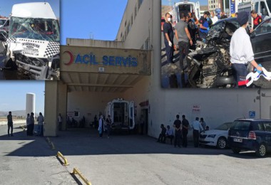 Bitlis’te Trafik Kazası 11 Yaralı