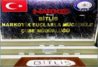 Bitlis’te 2 Kilo Uyuşturucu Madde Ele Geçirildi