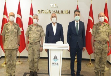 Bakan Yardımcısı Ersoy ve Orgeneral Çetin, Bitlis’i Ziyaret Etti