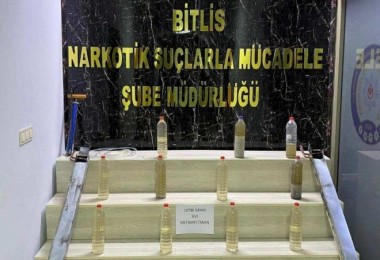 Bitlis’te 16 Kilo Uyuşturucu Madde Ele Geçirildi