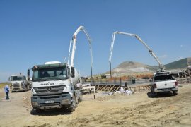Tatvan'da Otogar Temeli Atıldı