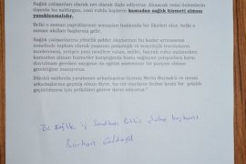 Öz Sağlık-İş Sendikası Bitlis Şube Başkanı Burhan Geldegül’ün Basın Açıklaması