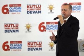 Cumhurbaşkanı Erdoğan, AK Parti Bitlis 6. Olağan İl Kongresi'ne katıldı