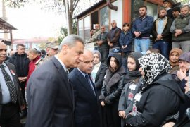 Şehit Polis Memuru, Memleketi Bitlis'te Son Yolculuğuna Uğurlandı