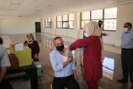 Bitlis Belediyesi Personellerine Covid-19 Aşısı Yapıldı
