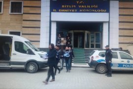 Bitlis’te Kablo Hırsızlığı Yapan Çeteye Operasyon