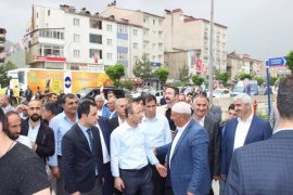 AK Parti Bitlis milletvekili adaylarının Güroymak ziyareti
