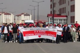 BEÜ Kampüsünde ‘Dünya Yürüyüş Günü’ Dolayısıyla Yürüyüş Yapıldı