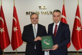 Pakistan Büyükelçisi Muhammad Syrus Sajjad Qazi Bitlis’te