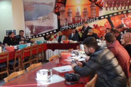 Başkan Tanğlay, Bitlis’teki basın mensuplarıyla toplantı düzenledi
