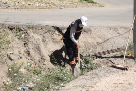 Bitlis'teki parklarda sürekli temizlik yapılıyor