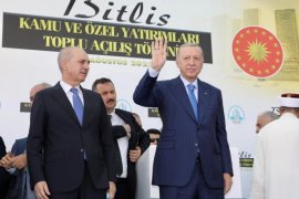 Cumhurbaşkanı Erdoğan, Bitlis’te Düzenlenen Toplu Açılış Programına Katıldı