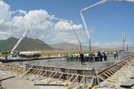 Tatvan'da Otogar Temeli Atıldı