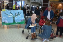 Engellilerin yaşadığı zorluklar Tatvan'da düzenlenen etkinlikle katılımcılara yaşatıldı