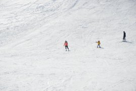 Bitlis’te Kayaklı Koşu Şampiyonası Düzenlendi