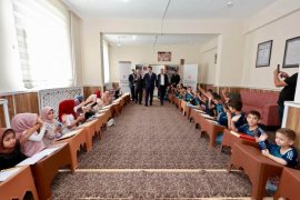 Kur’an Kursu Öğrencilerine Moral Ziyareti