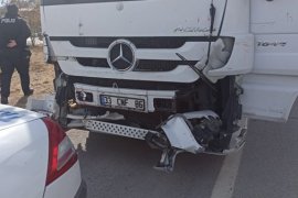 Tatvan’daki Trafik Kazasında 1 Kişi Yaralandı