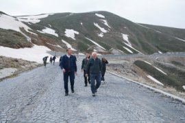 Nemrut Dağı ile Nemrut Kalderası'nın Jeopark Ağı'na Dahil Edilmesi İçin Yapılan Çalışmalar Sürüyor