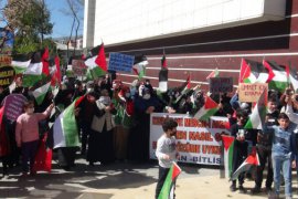 İsrail'in Doğu Kudüs'teki Filistinlilere Yönelik İhlallerine Bitlis’teki STK’lar ve Vatandaşlar Tepki Gösterdi