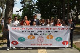 Tatvan’da ‘Sağlık İçin Hareket Et’ etkinliği düzenlendi