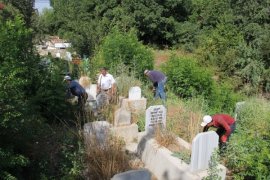 Bitlis ve Tatvan'daki mezarlıklar temizleniyor