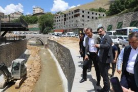 Bitlis'te Dere Üstü Islah Projesi ve Restorasyon Çalışmaları Devam Ediyor