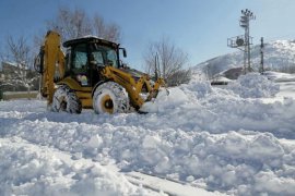 10 bin kamyon kar yerleşim alanı dışına taşındı