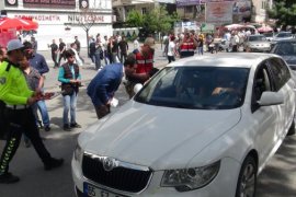 Tatvan’daki sürücüler için 'Karne' dağıtıldı