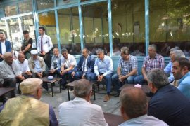 Bitlis Valisi İsmail Ustaoğlu Tatvan'daki kurumları ve esnafları ziyaret etti