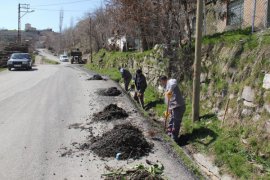 Bitlis'te bahar temizliği