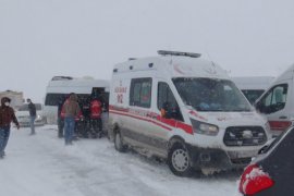 Tatvan - Hizan Yolunda Trafik kazası: 17 Yaralı