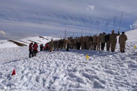 Güvenlik Koruyucuları Çığdan Kurtarma Tatbikatına Katıldı