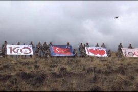 Cumhuriyetin 100. Yılı Nemrut Dağı'nda Kutlandı