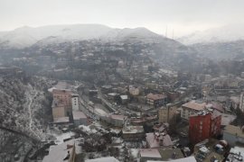 Bitlis’te Yoğun Kar Yağışı