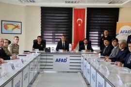 Bitlis’te İl Afet Acil Durum Toplantısı Düzenlendi