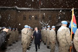 Vali Karakaya Güvenlik Noktalarını Ziyaret Etti