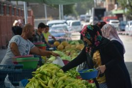 Tatvan'da semt pazarı kuruldu