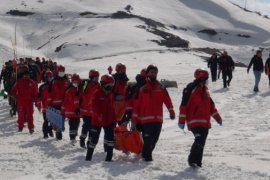 Bitlis’te Kapsamlı Bir Şekilde Çığ Tatbikatı Yapıldı