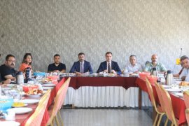 Vali Karakaya ile Belediye Başkanı Tanğlay, Yapılan Çalışmaları Değerlendirdi