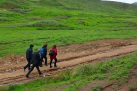 Doğa yürüyüşü ile Bitlis’in doğal güzelliklerine dikkat çektiler